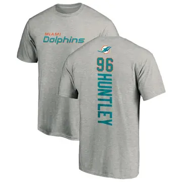 Men's Alex Huntley Miami Dolphins Backer T-Shirt - Ash