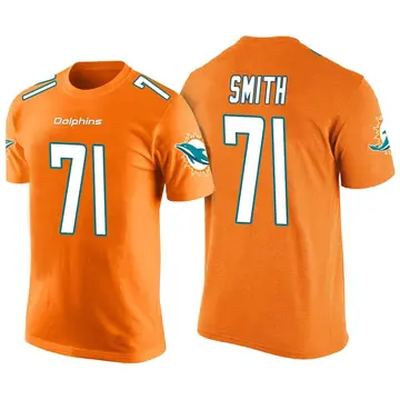 Youth Kion Smith Miami Dolphins Orange Color Rush Legend T-Shirt