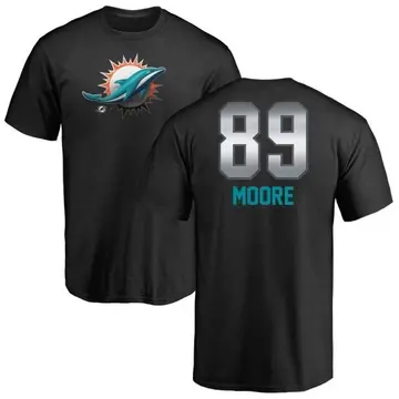 Youth Nat Moore Miami Dolphins Midnight Mascot T-Shirt - Black